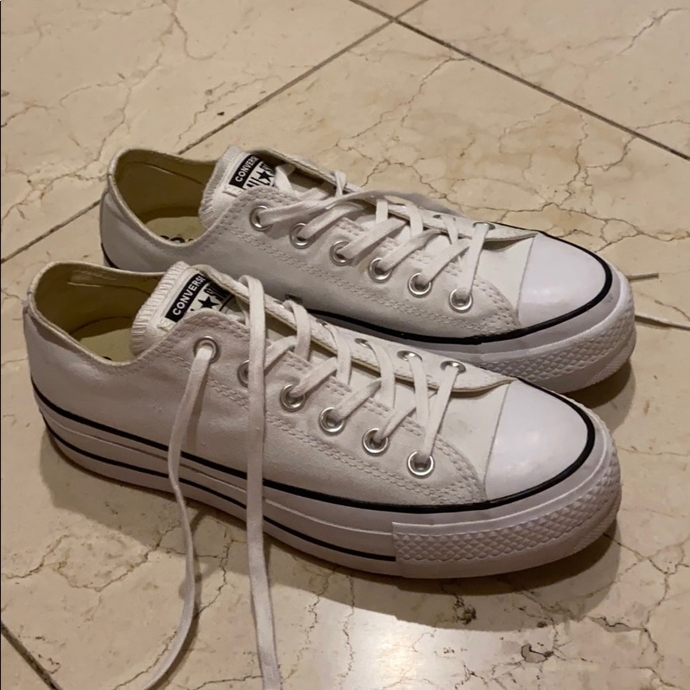 custom canvas platform chuck taylor